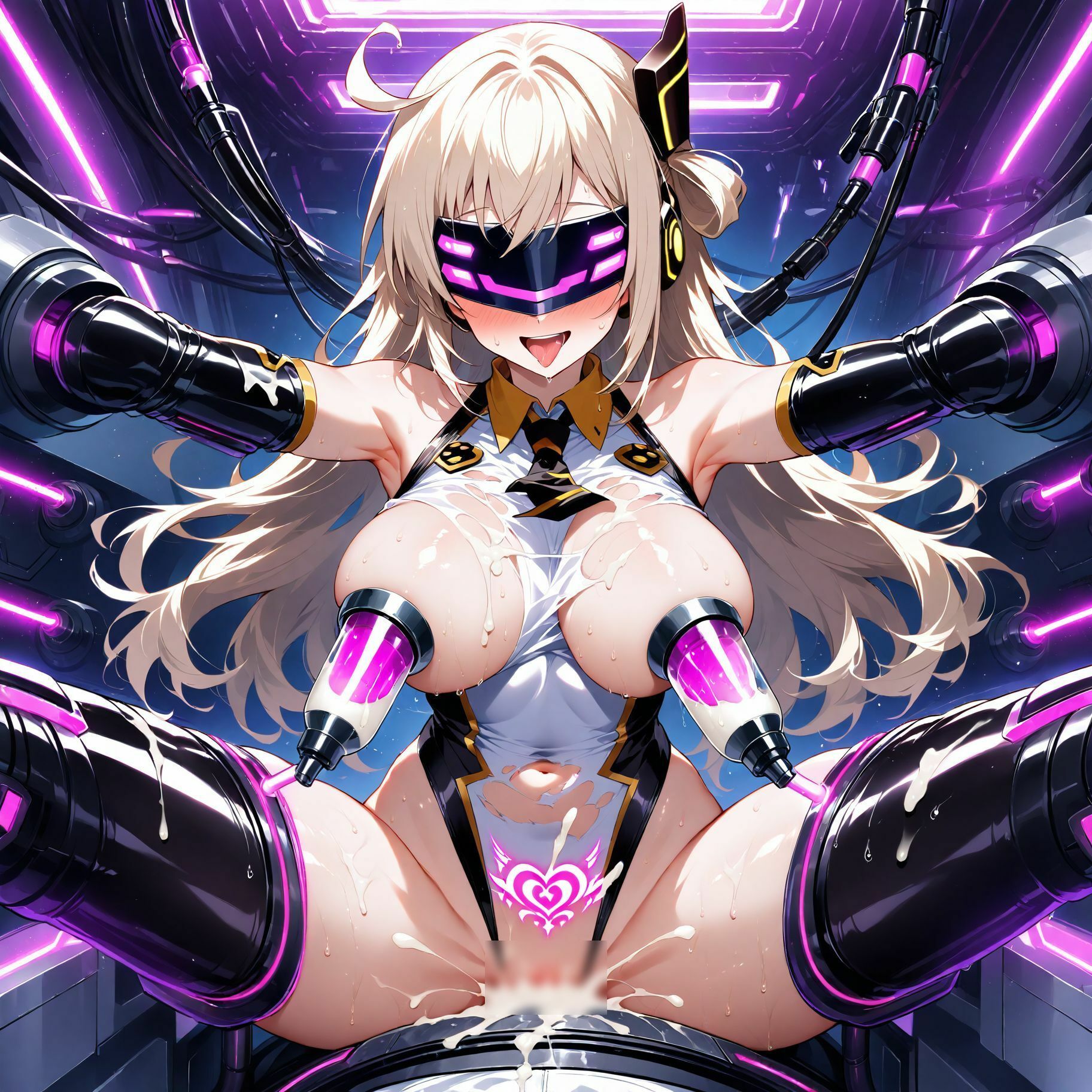 閃刀〇レイ 洗脳改造機械〇 サンプル画像4