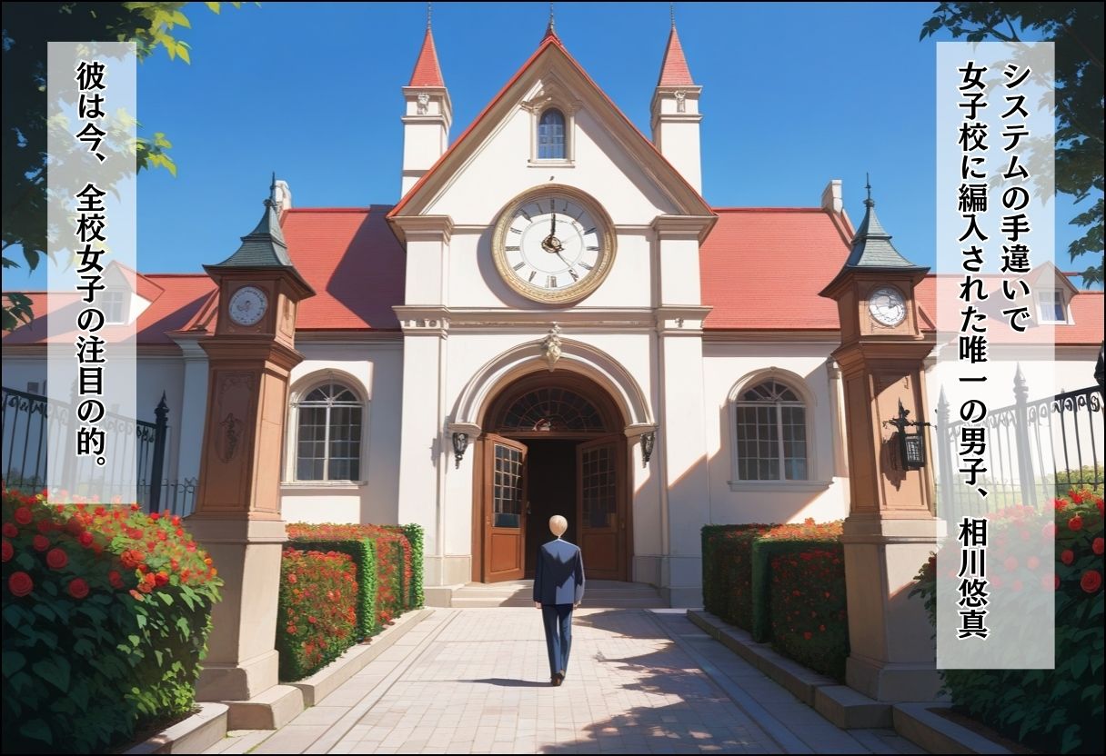 間違って女子校に入学したらムチムチ女子校生に毎日中出しを要求される学園生活 〜密室愛、秘密の休日編〜 サンプル画像1
