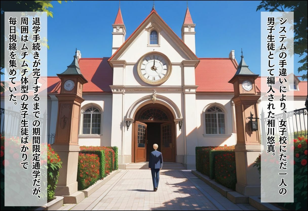 間違って女子校に入学したらムチムチ女子校生に毎日中出しを要求される学園生活〜放課後甘々Wヒロイン編〜 サンプル画像1