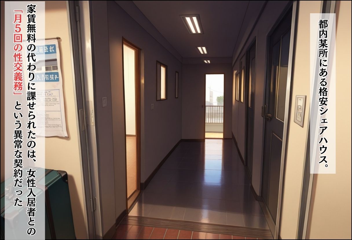 間違って女子校に入学したらムチムチ女子校生に毎日中出しを要求される学園生活〜巫女と婦警の純愛3P編 サンプル画像1