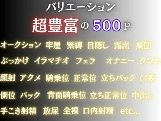 闇オークションに出品された少女 〜檻の中で公開調教〜 サンプル画像1