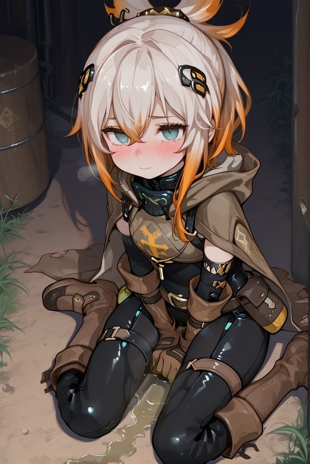 闇夜に潜む粗相 サンプル画像3