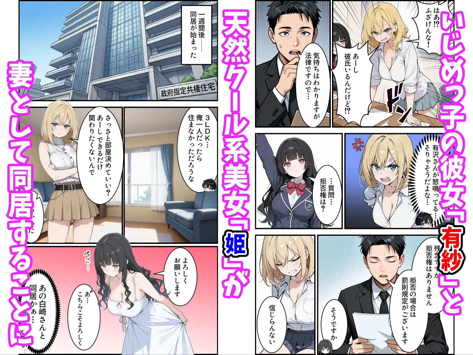 陰キャの俺がSSSランク優良精子保有者に選ばれたのでハーレム王になる話 〜いじめられっ子逆転劇〜 サンプル画像3