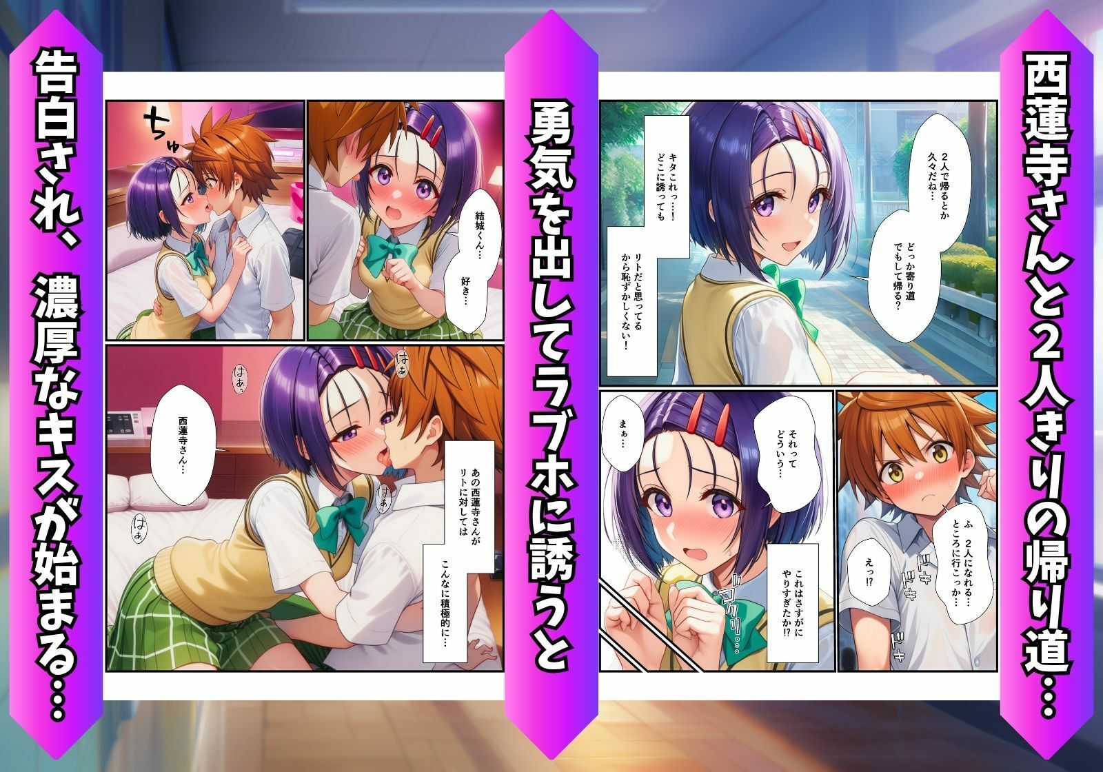 陰キャの俺がリトに憑依！トラブル娘とイチャラブ孕ませ放題！ サンプル画像2