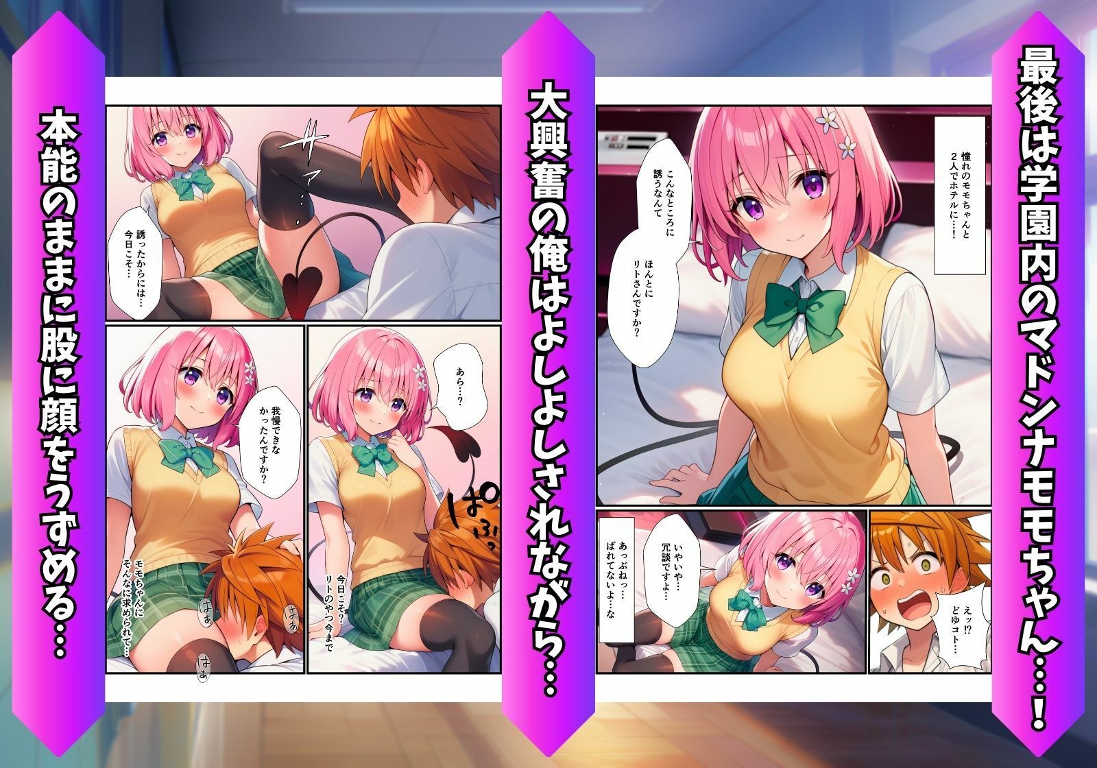 陰キャの俺がリトに憑依！トラブル娘とイチャラブ孕ませ放題！ サンプル画像6