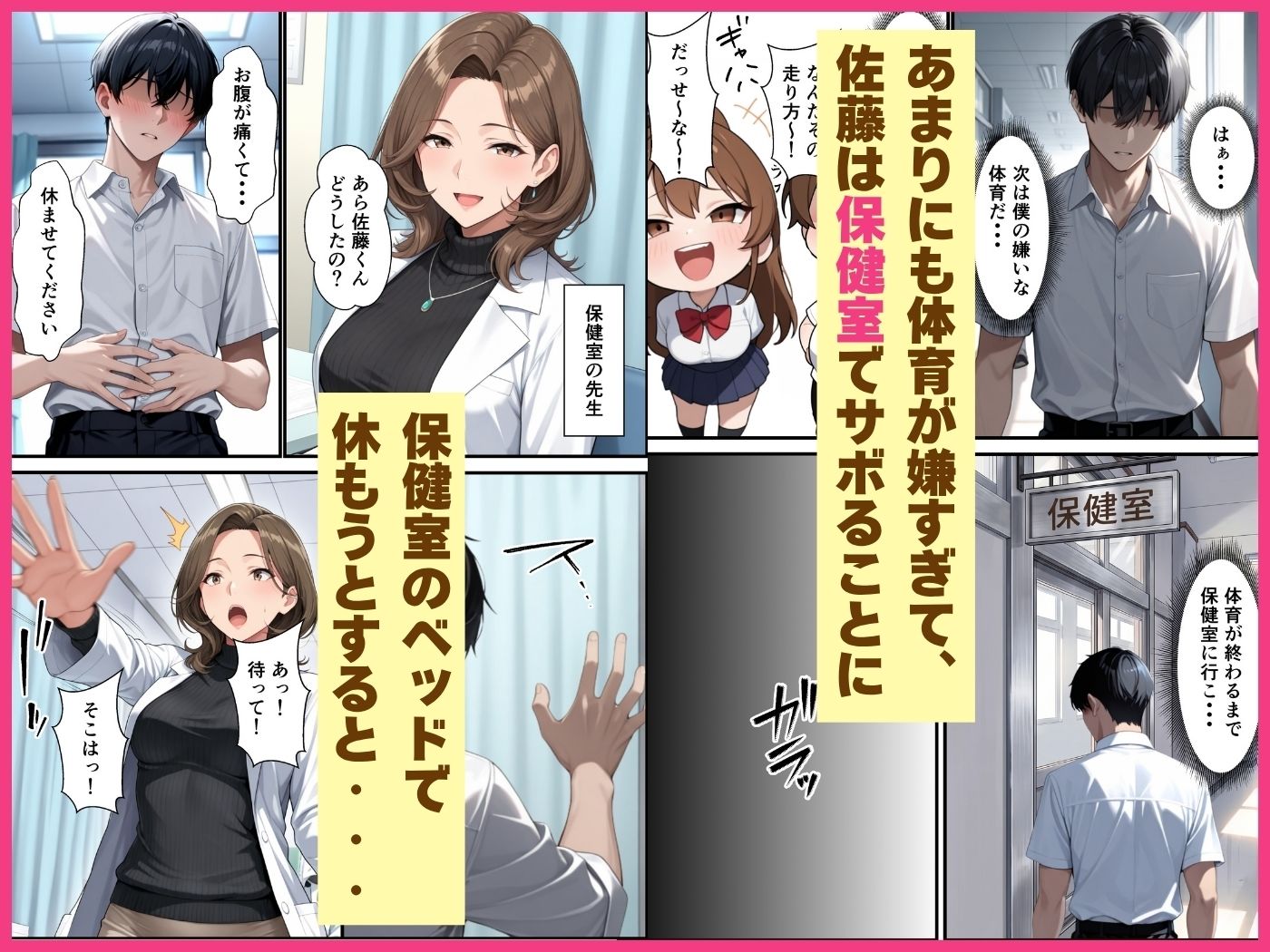 陰キャの僕が一軍ギャルの性処理係に任命されて搾り取られた話 サンプル画像2