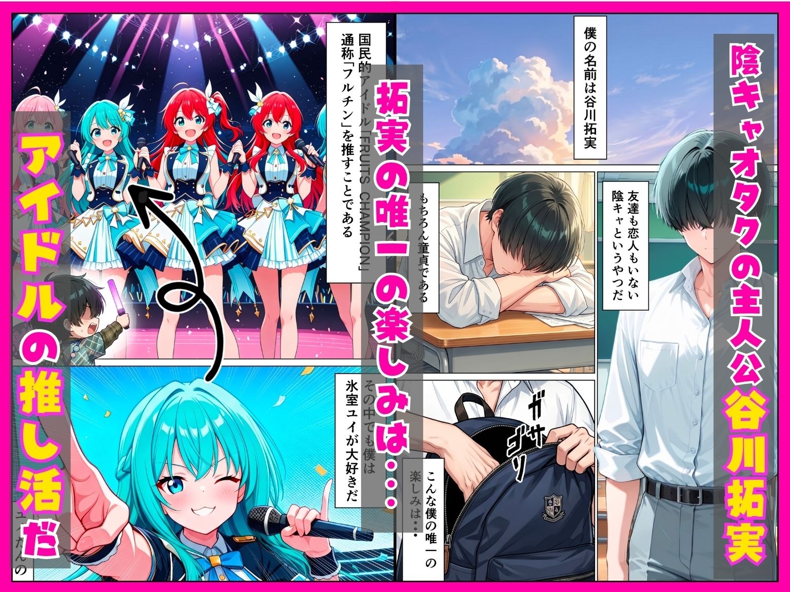 陰キャオタクの僕に厳しいギャルとイチャラブ中出しセックスした話 サンプル画像1