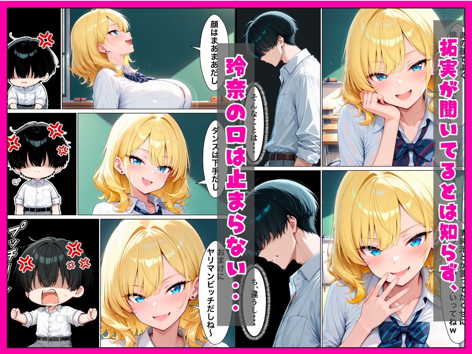 陰キャオタクの僕に厳しいギャルとイチャラブ中出しセックスした話 サンプル画像3