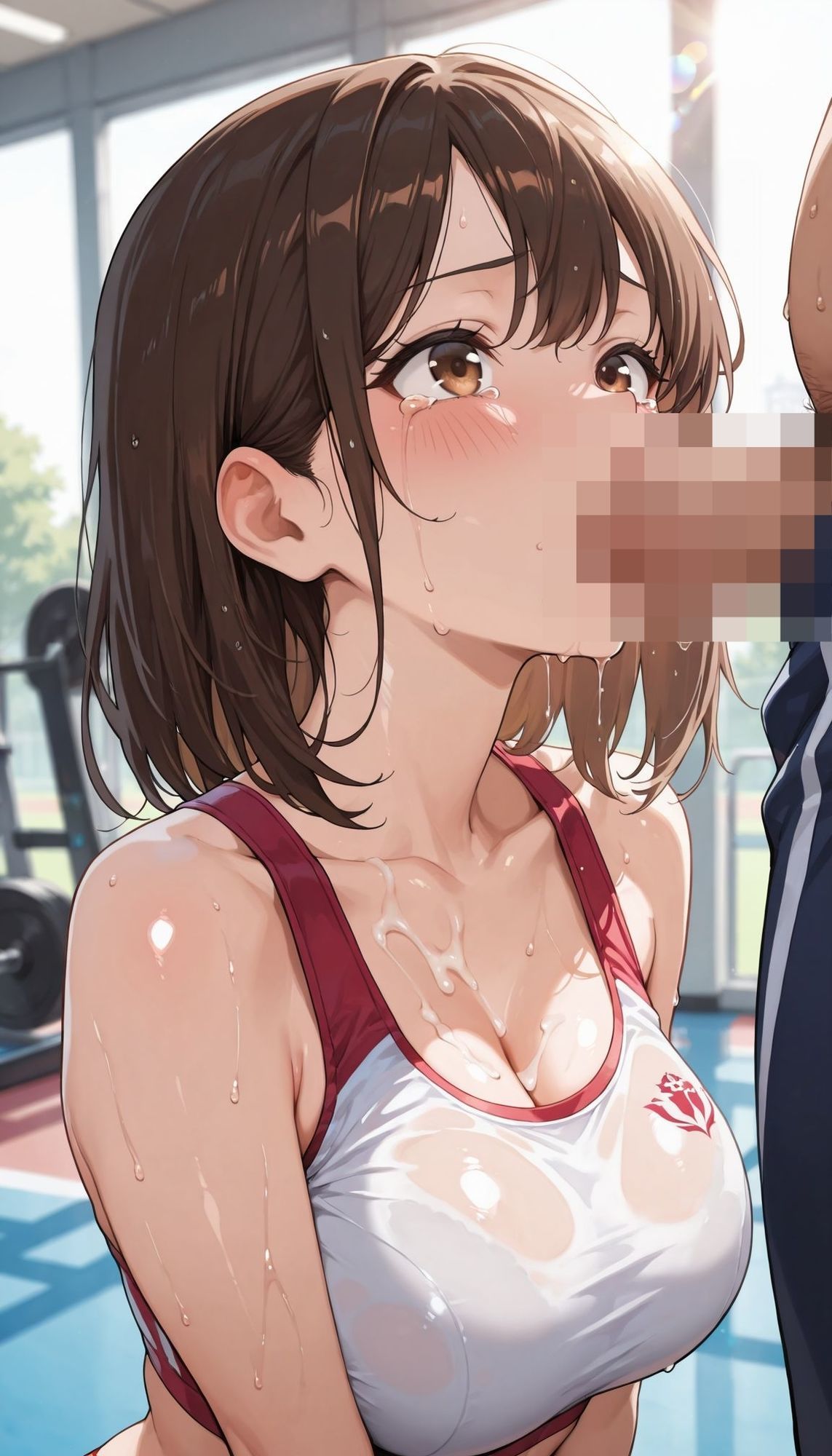 陸上部員にガチハメ中出し性指導〜キモおじ顧問のいいなり調教〜 サンプル画像5