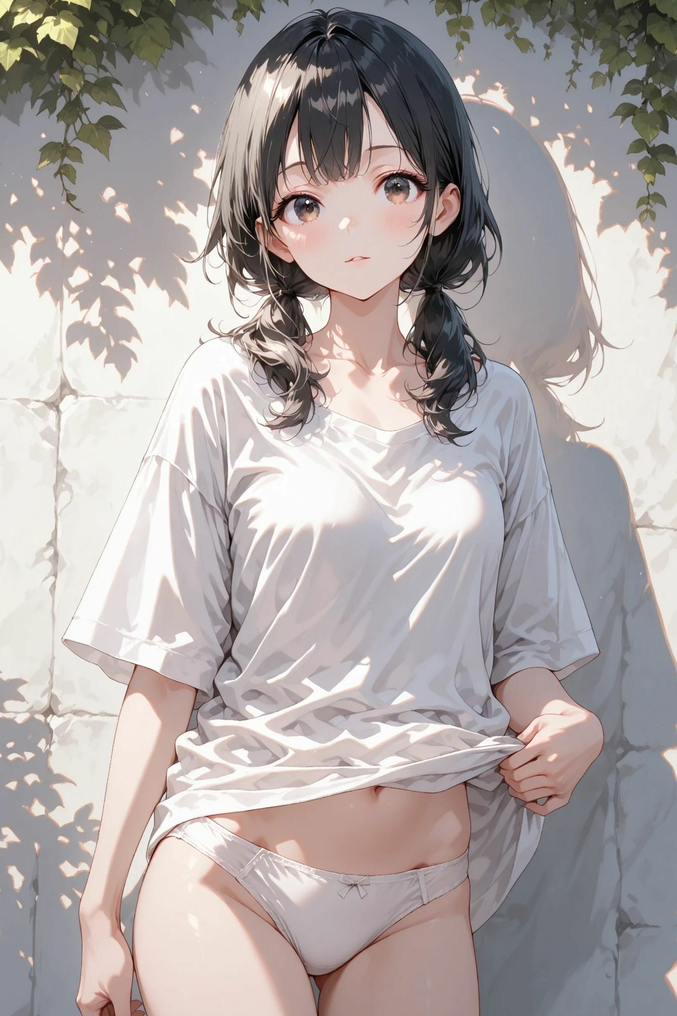 陽菜 – 白い壁 – 【ヌード集】 サンプル画像2