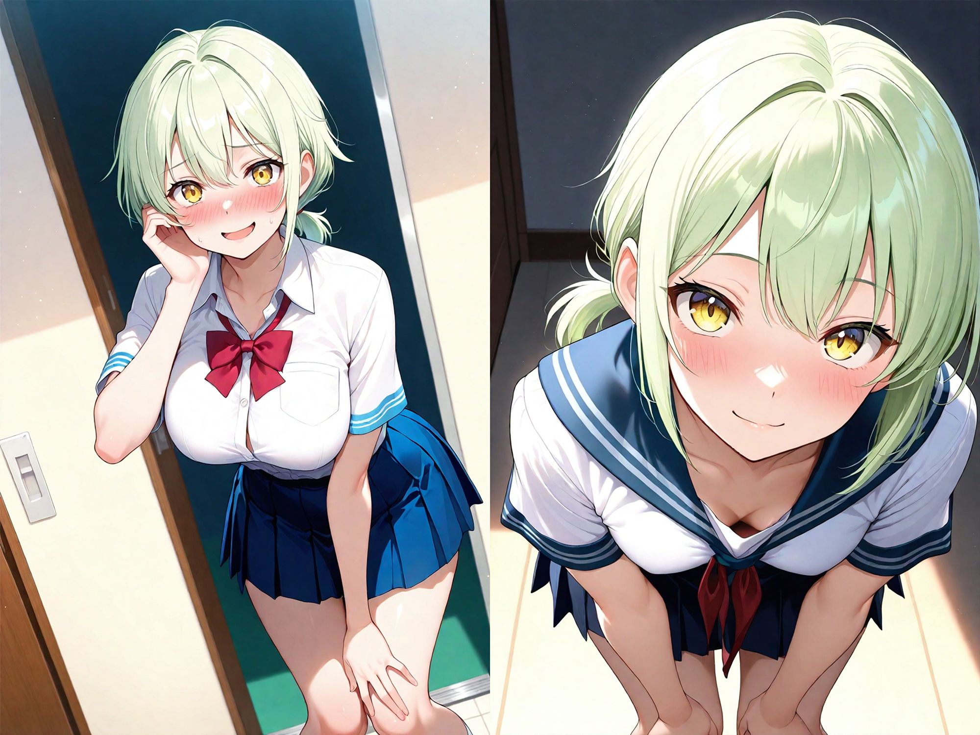 隙だらけの女子校生が絶倫チンポでハメられまくった話 サンプル画像2
