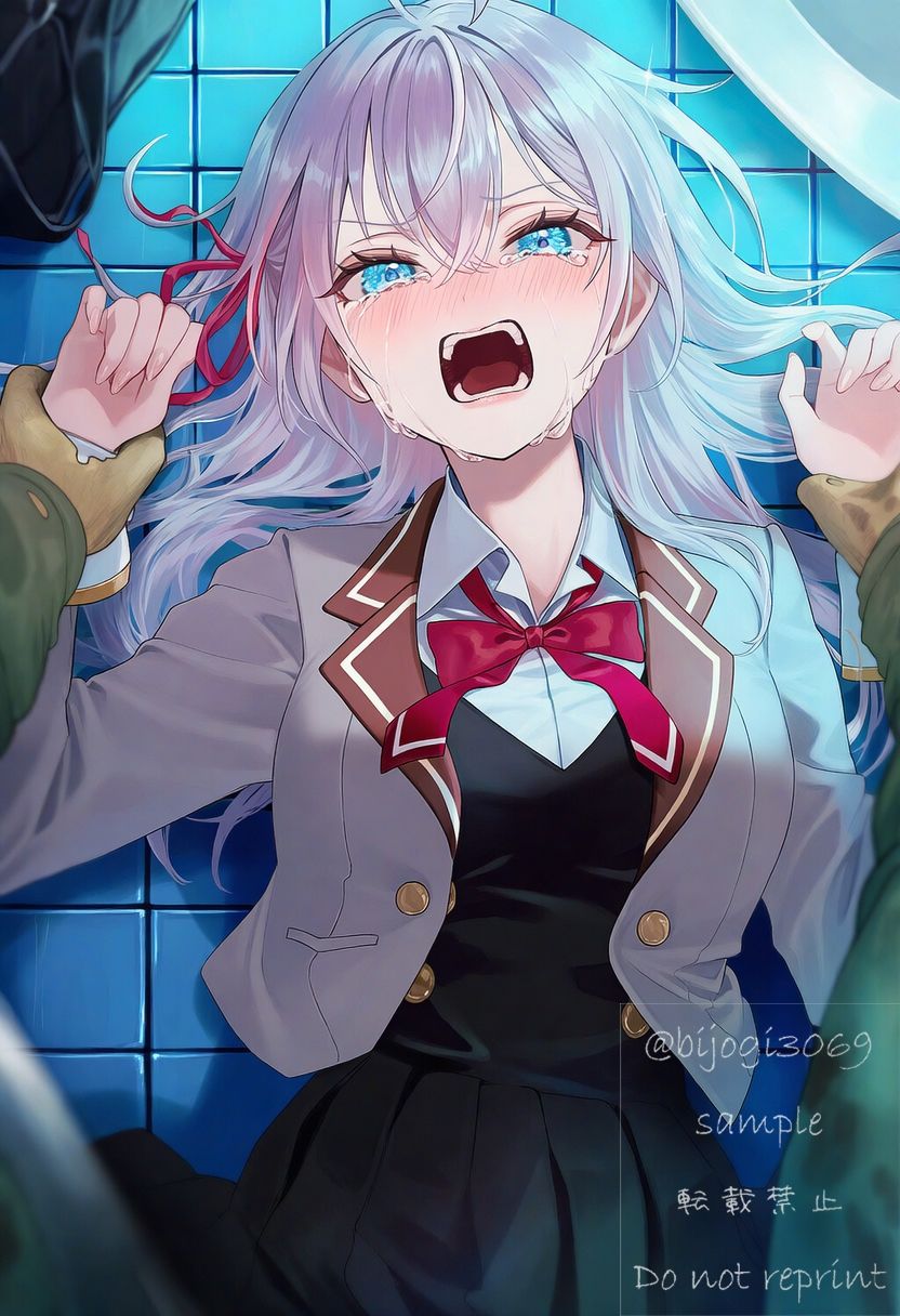 隣のトイレで汚されるアーリャさん Alisa Mikhailovna Kujou at toilet サンプル画像5