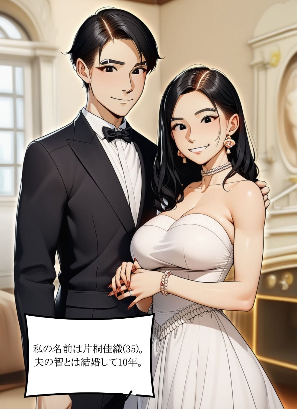 隣人ガチャSSRの人妻・片桐佳織（35）が寝取られるまでの話。 サンプル画像1