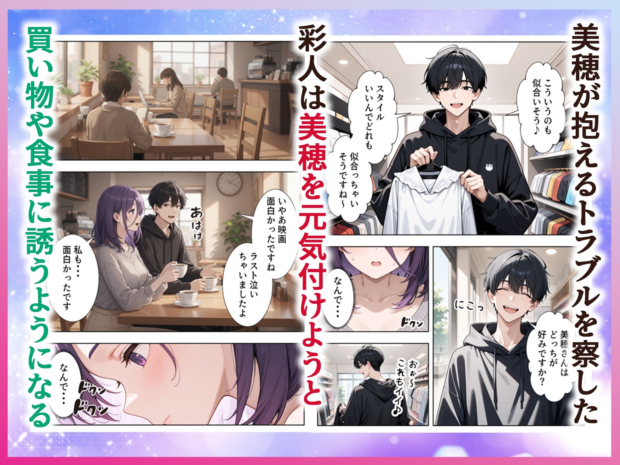 雨の日に出会った人妻とイチャらぶSEXするまで サンプル画像5