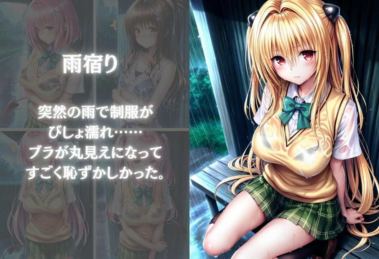 雨宿りの濡れ透け制服美少女を自宅で犯した話〜Vol.1〜 サンプル画像2