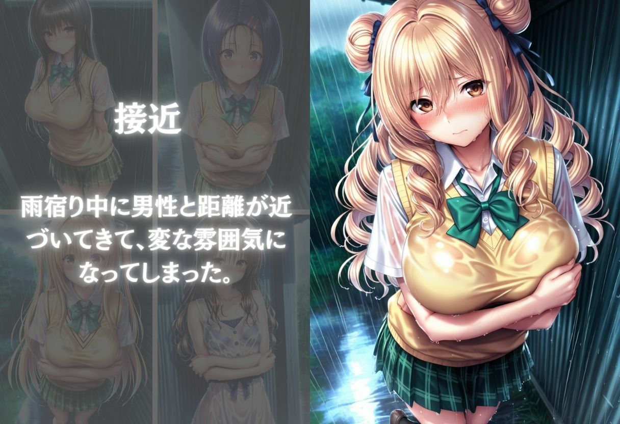 雨宿りの濡れ透け制服美少女を自宅で犯した話〜Vol.1〜 サンプル画像3