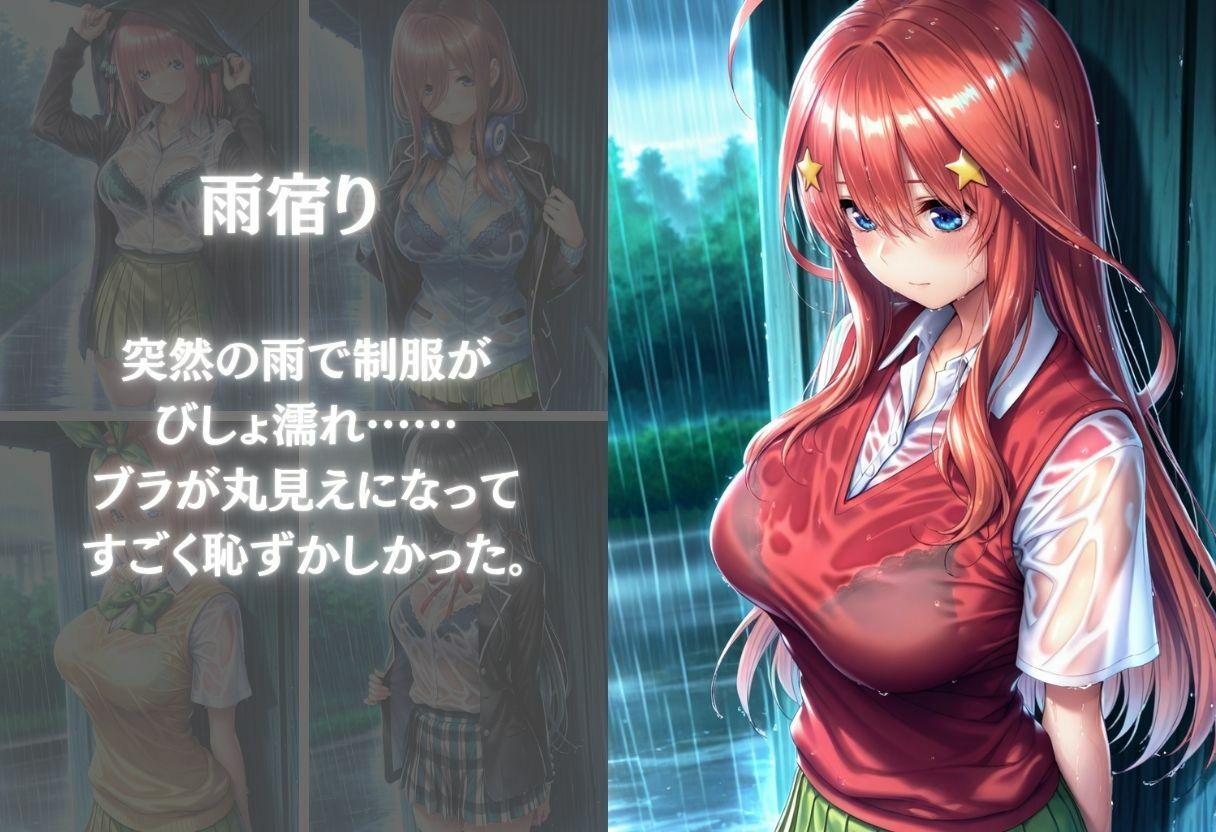 雨宿りの濡れ透け制服美少女を自宅で犯した話〜Vol.2〜 サンプル画像2