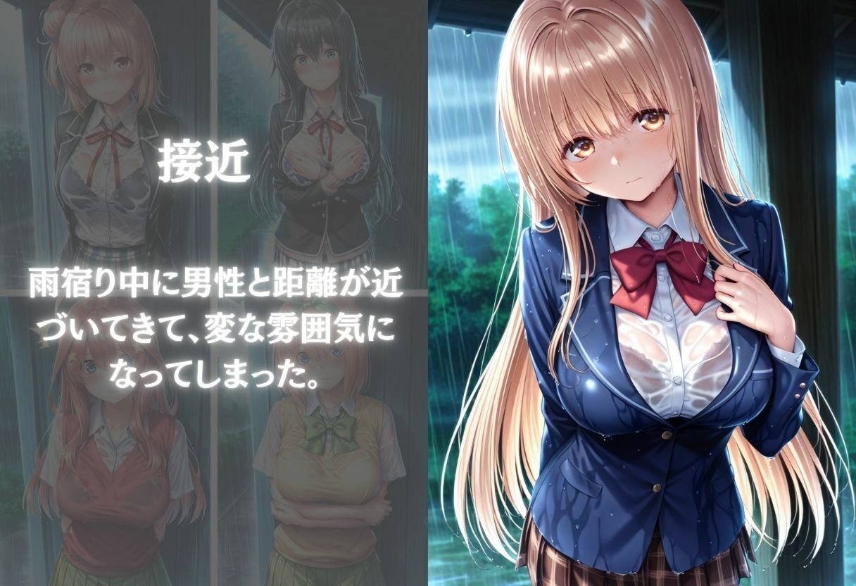 雨宿りの濡れ透け制服美少女を自宅で犯した話〜Vol.2〜 サンプル画像3