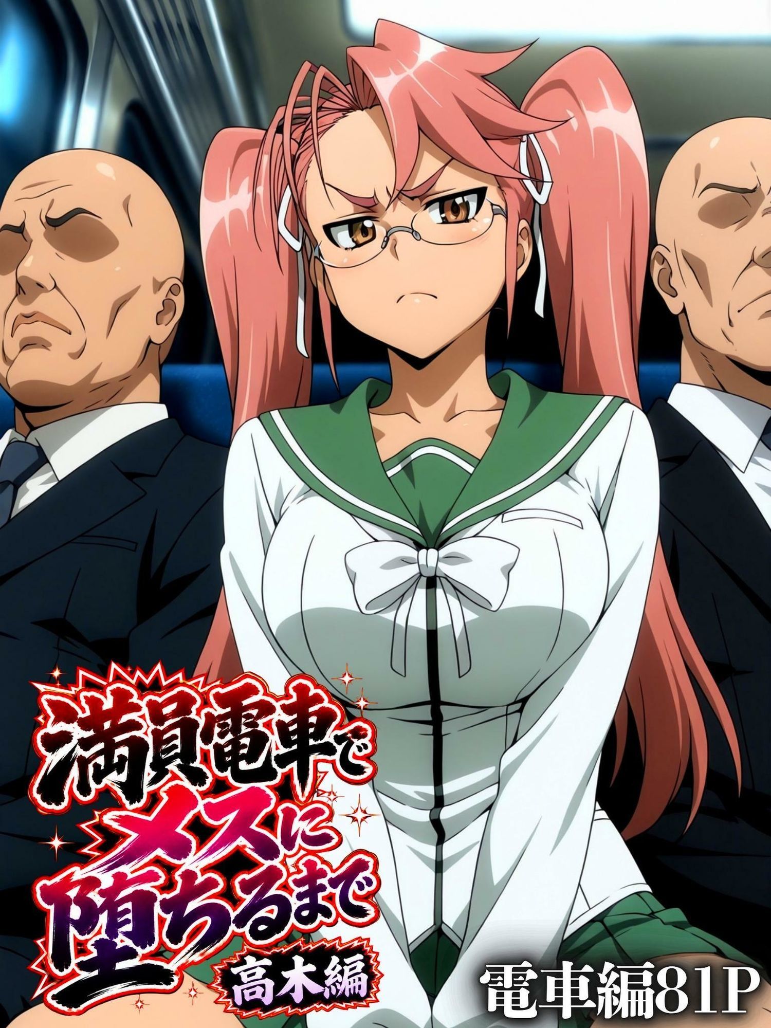 電車と便所で「奴ら（オッサン）」に囲まれる MARIKAWA＆TAKAGI編 サンプル画像1
