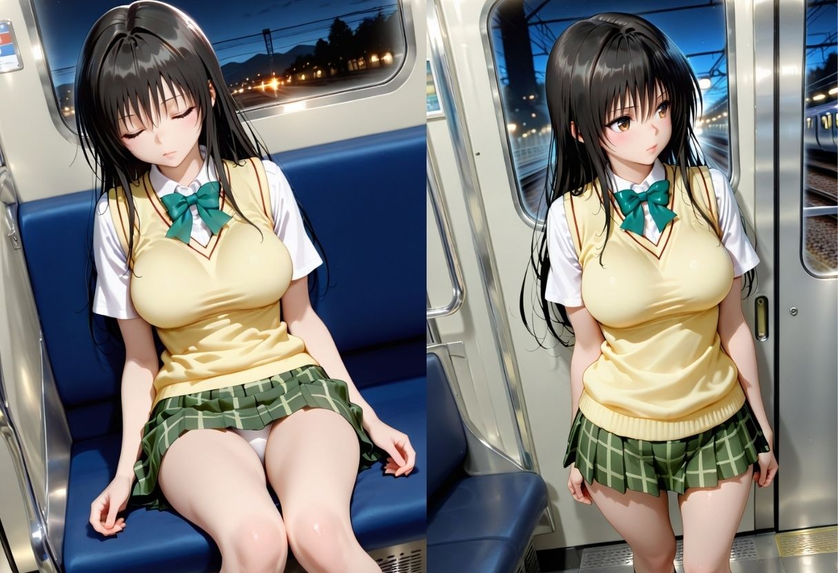 電車痴●  ToLOVE  5人 サンプル画像1