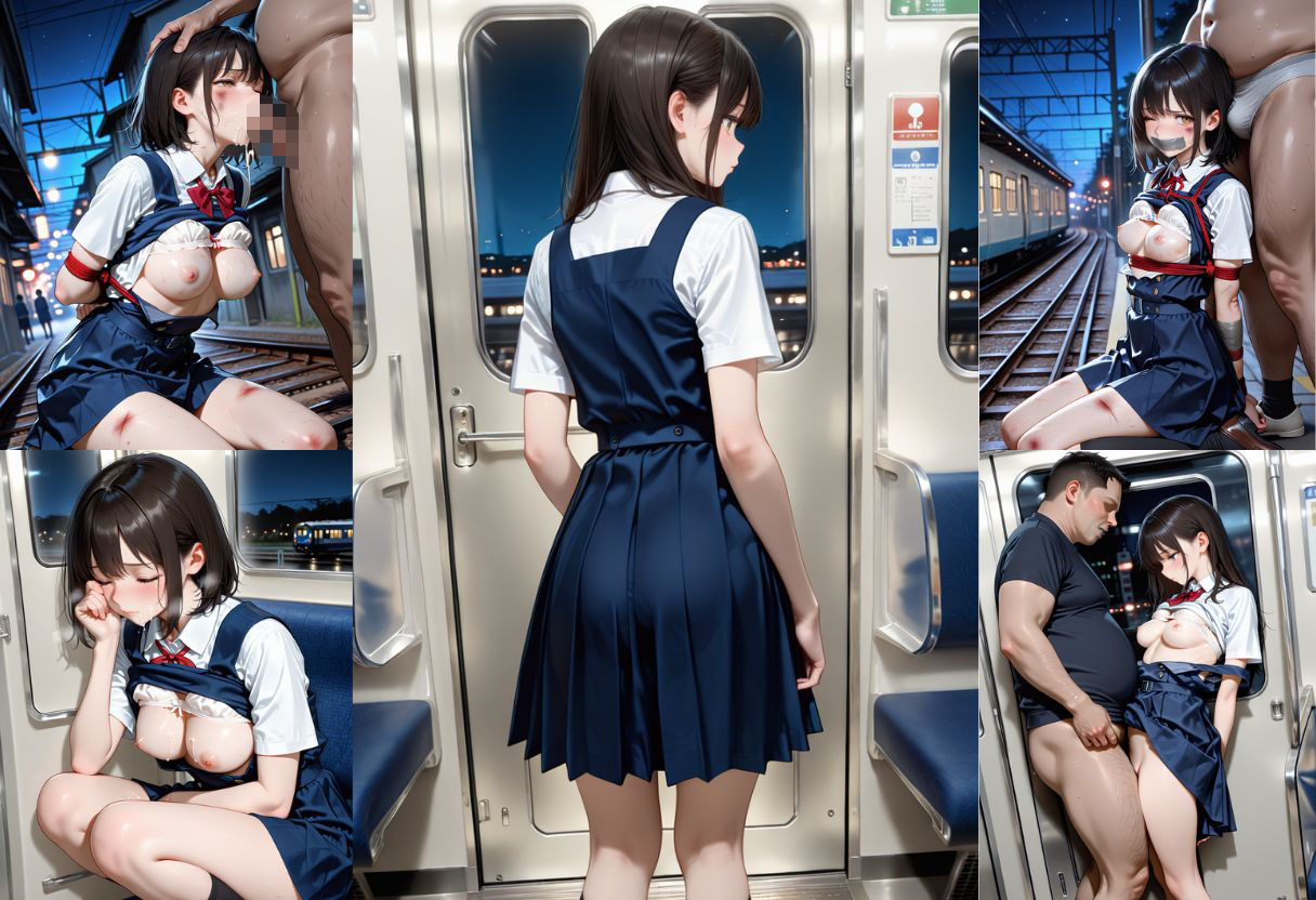 電車痴●〜逃げられない強●妊娠〜 サンプル画像7