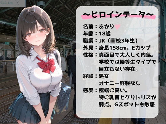 電車痴●の虜〜無垢なJKの完堕ち〜 サンプル画像1