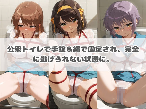 電車痴●エスカレート 涼〇ハルヒの憂鬱 サンプル画像3