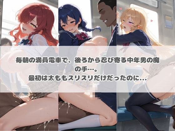 電車痴●エスカレート 食〇のソーマ 2 サンプル画像1