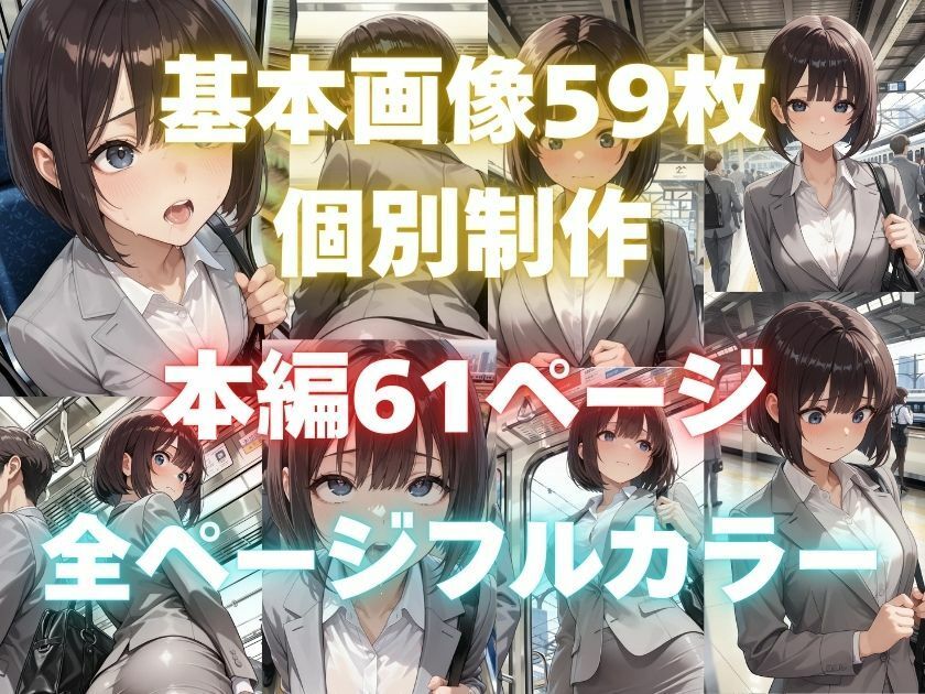 露出妄想はとめられない…クミの妄想3〜電車通勤編〜後編 サンプル画像5