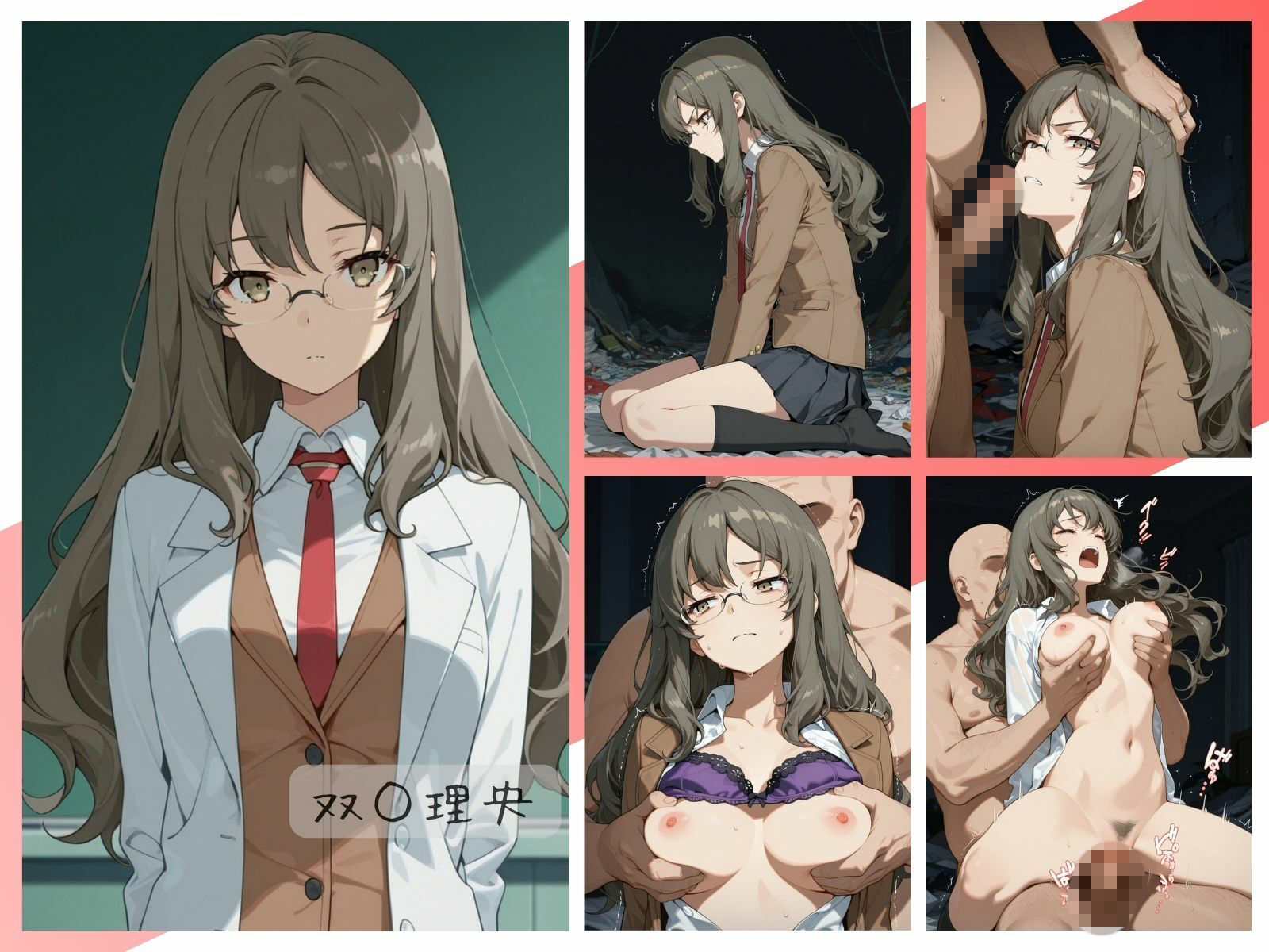 青ブタ女子わからせまとめ サンプル画像5