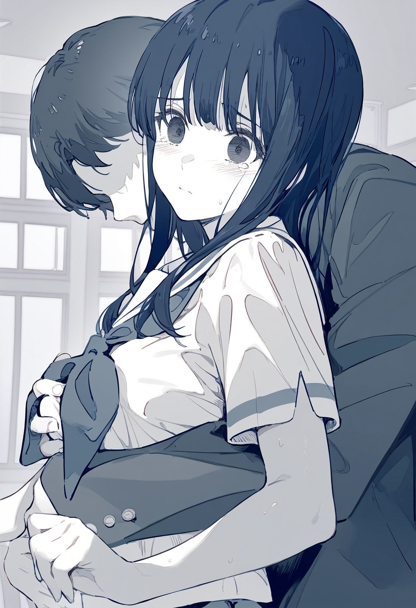 響け！ユ〇フォニアム 鎧◯みぞれと休日練習（嘘） サンプル画像3