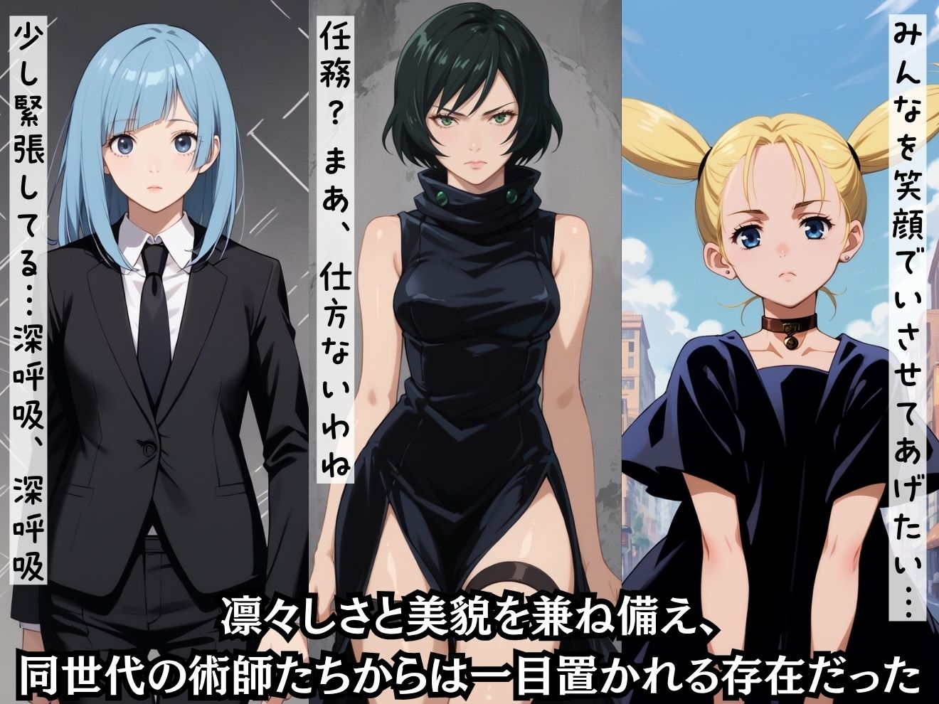 領域展開  淫夢牢獄  呪術女子たちの無間凌● サンプル画像2