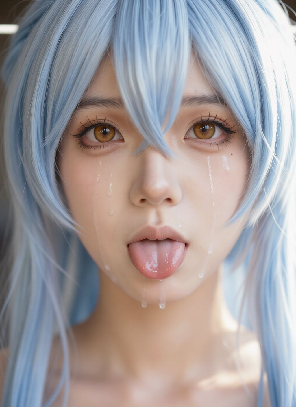 顔面フェチ  美少女達のドアップエロ顔  パパカツ女子  新体操  キャンペンガール  コスプレイヤー サンプル画像10