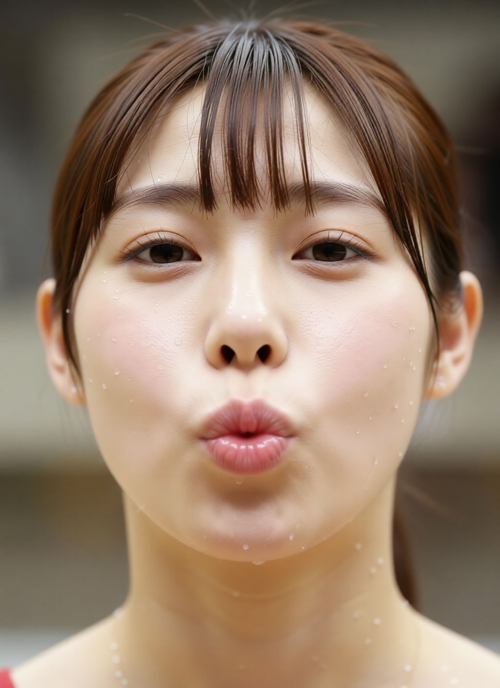 顔面フェチ  美少女達のドアップエロ顔  パパカツ女子  新体操  キャンペンガール  コスプレイヤー サンプル画像5