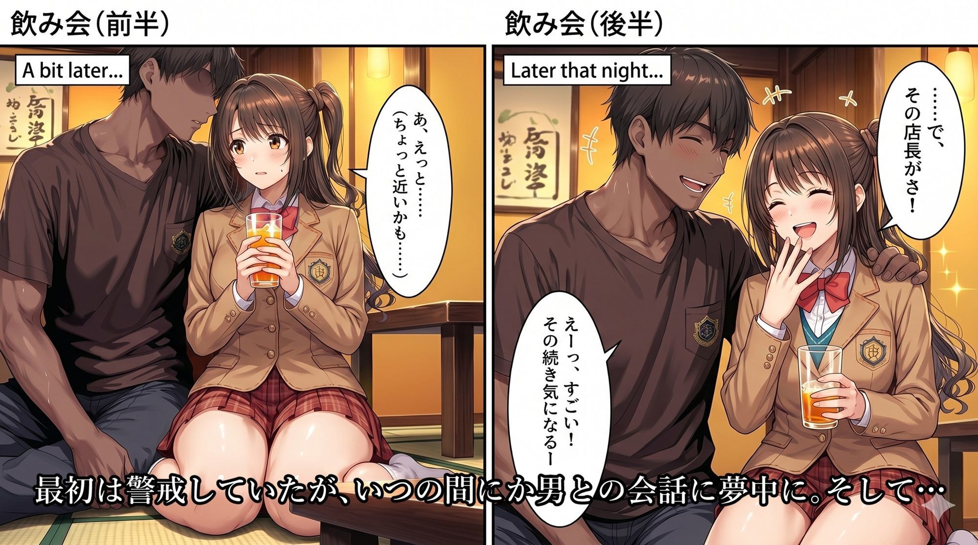飲み会で喰われるアイドル達 サンプル画像2