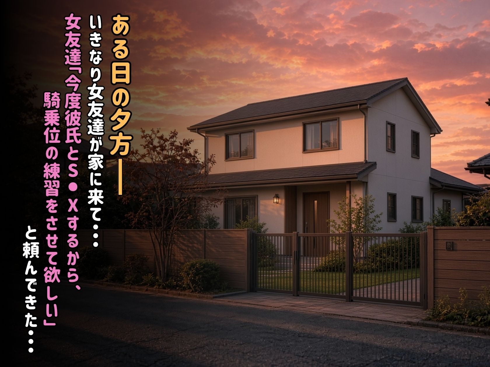 騎乗位の練習だけの筈が、正常位までして中出しする話！ サンプル画像1