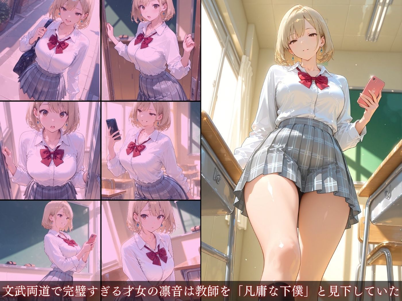 高プライド女は煽りに弱い サンプル画像3