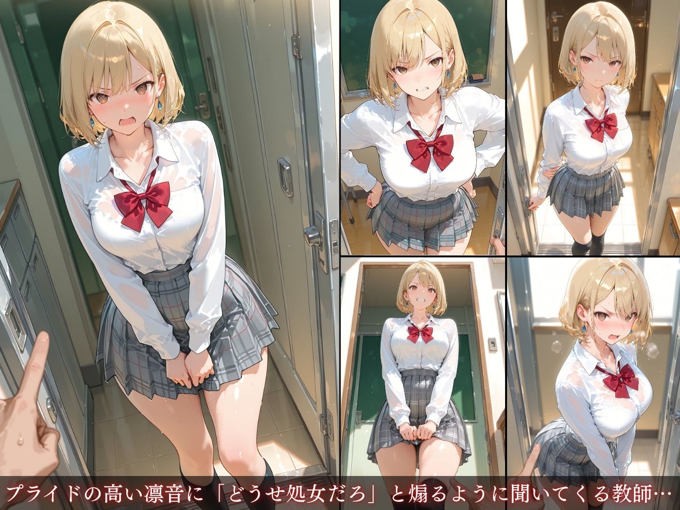 高プライド女は煽りに弱い サンプル画像4