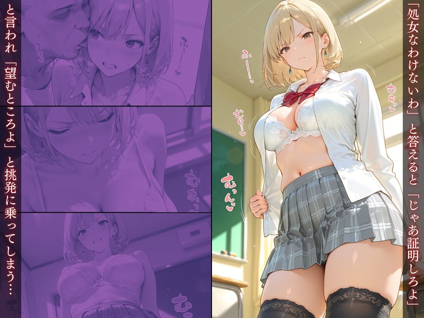 高プライド女は煽りに弱い サンプル画像5