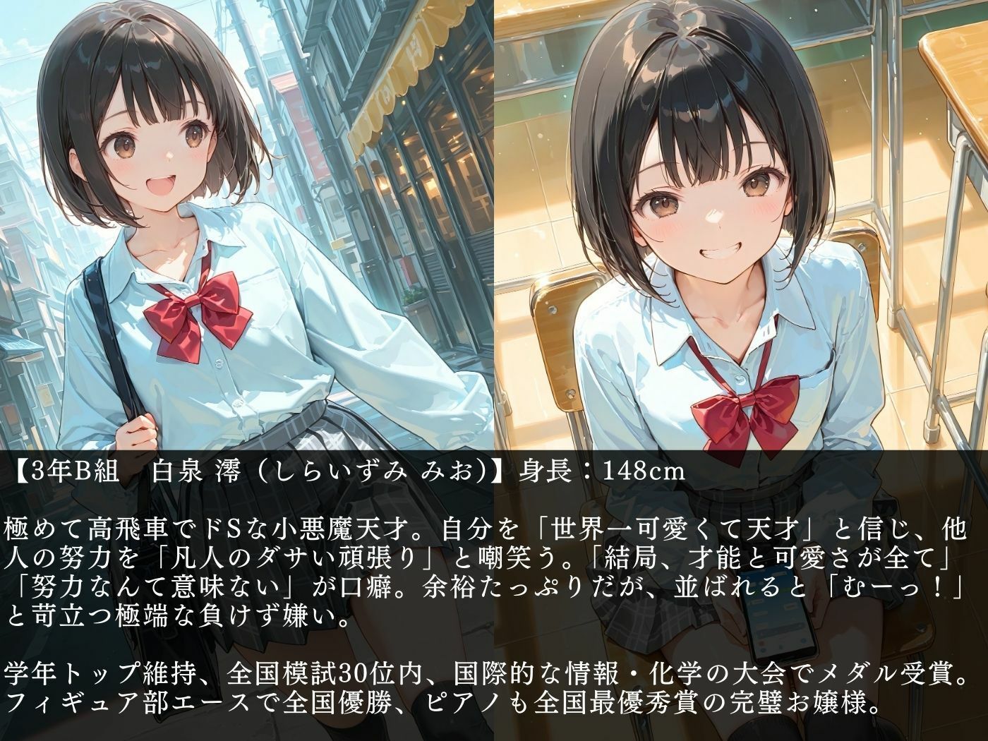 高プライド女は煽りに弱い【vol.4】 サンプル画像1