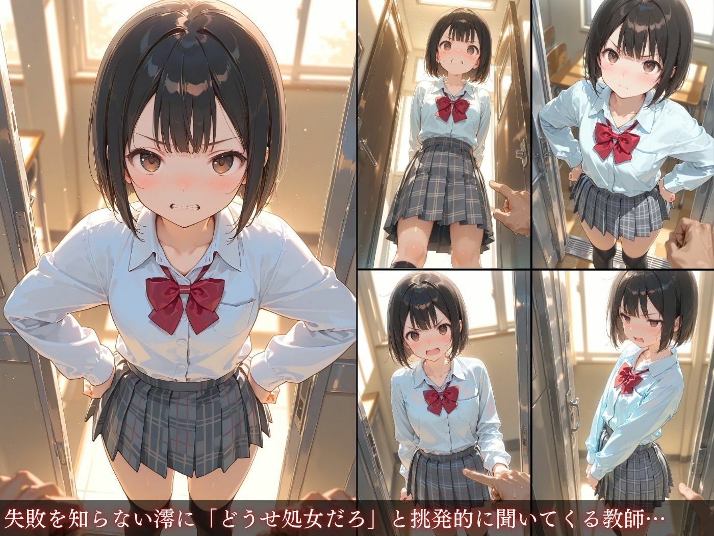 高プライド女は煽りに弱い【vol.4】 サンプル画像4