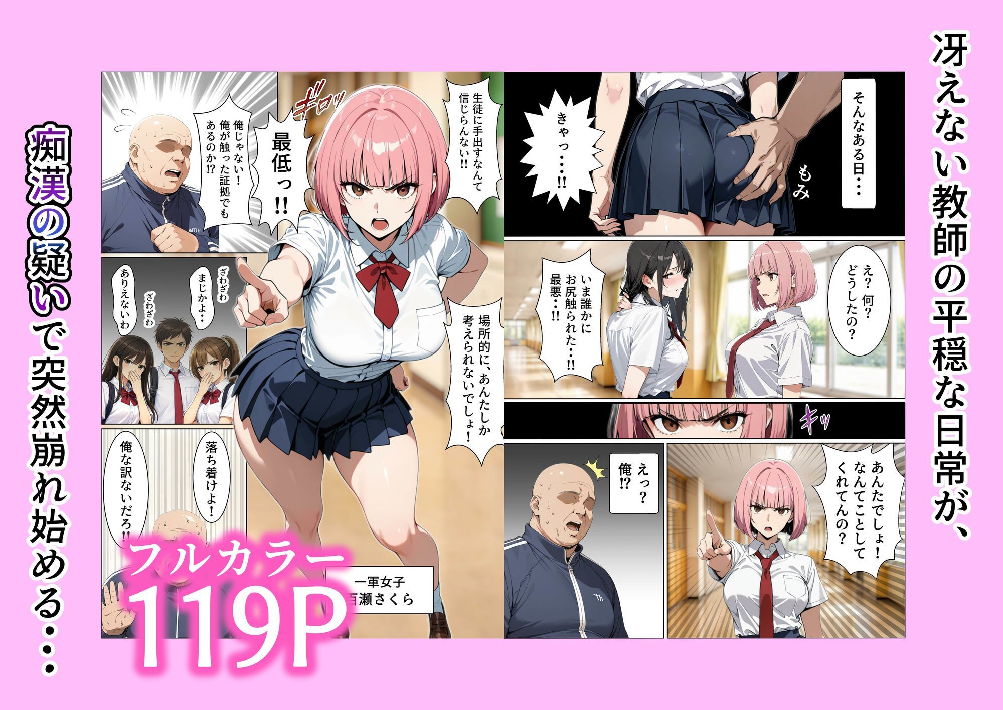 高圧的な一軍女子を乳首責めと強●フェラで分からせてアヘ顔ダブピ謝罪で快楽堕ちさせた話 サンプル画像1