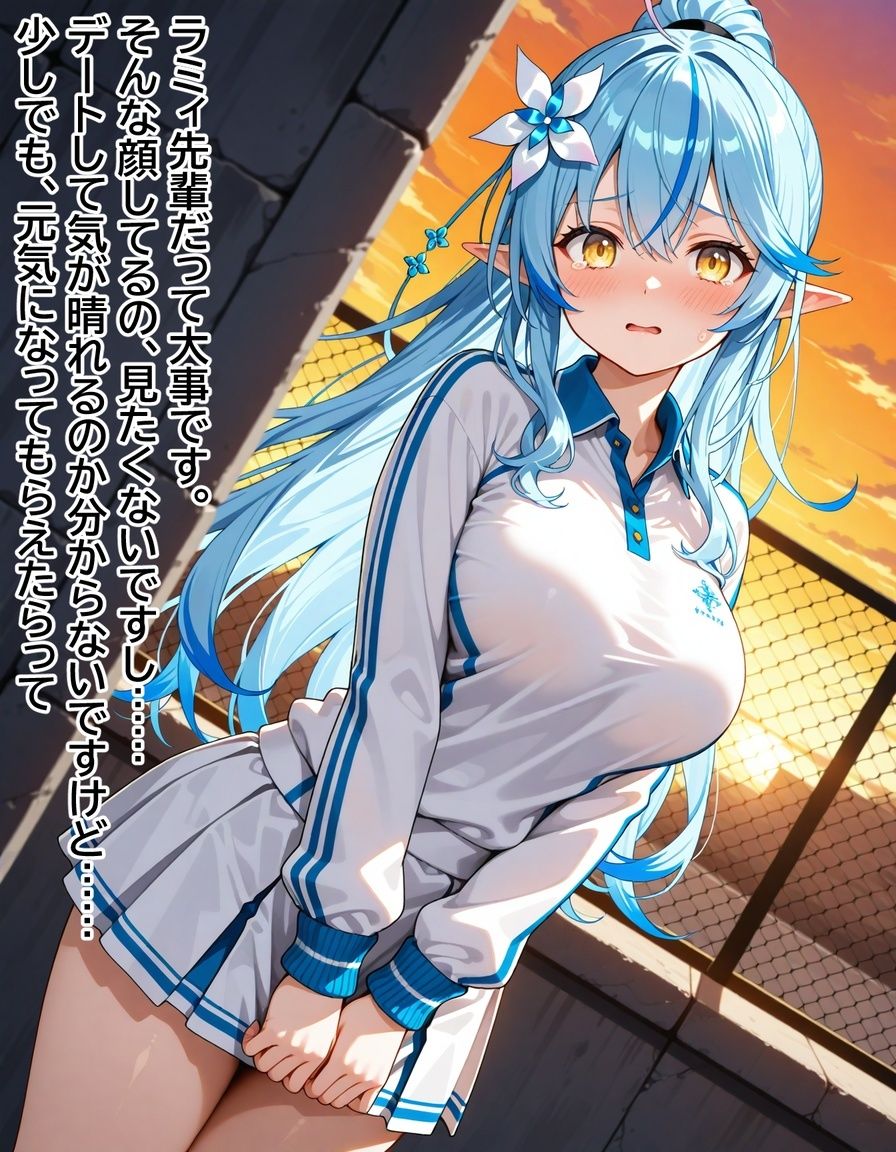 高嶺の花は彼女のつもり3  彼女とラミィのおっぱい、どっちが好き？  雪〇ラミィ サンプル画像3