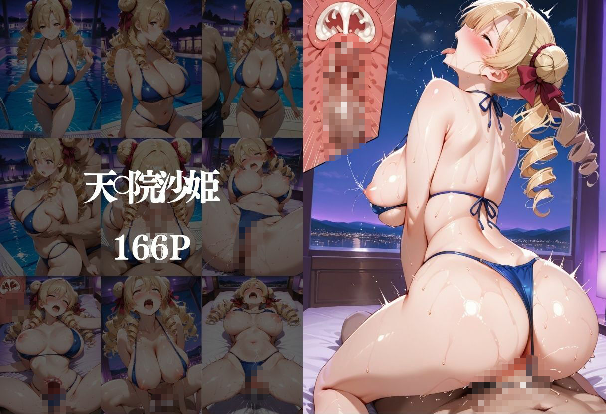 高級ホテルのプールでナンパして大量中出しSEX ToL●VEる編 サンプル画像3