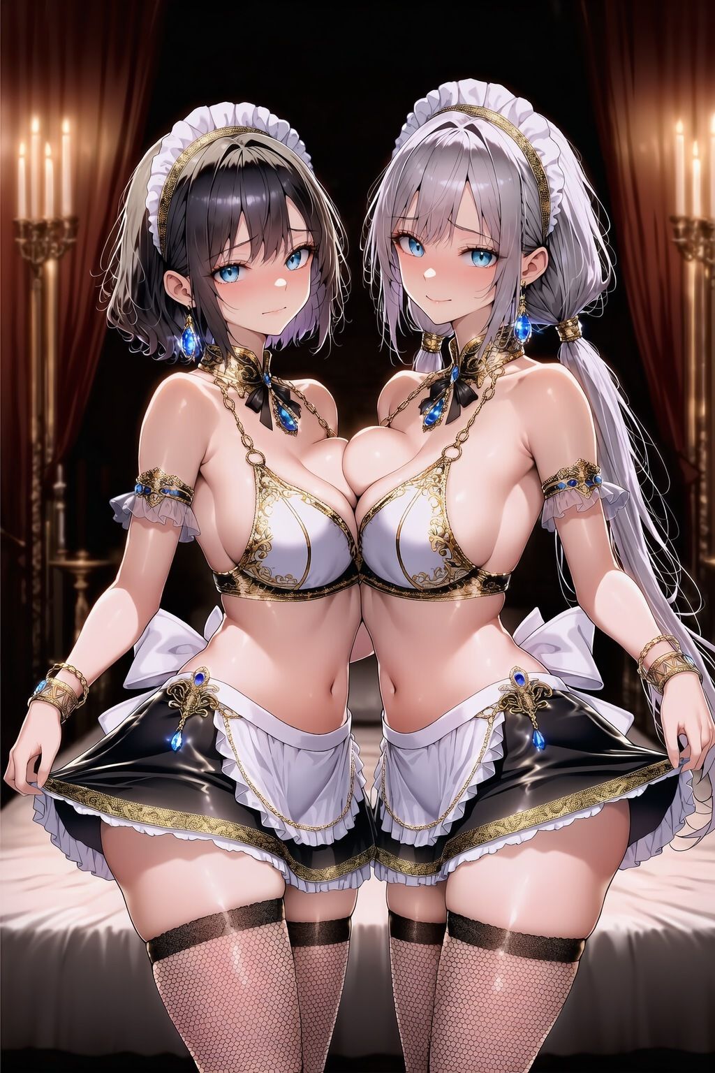 高級メイドハーレム サンプル画像1