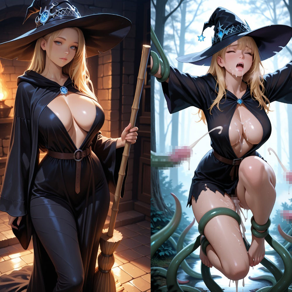 魔女ちゃんの失敗 サンプル画像2