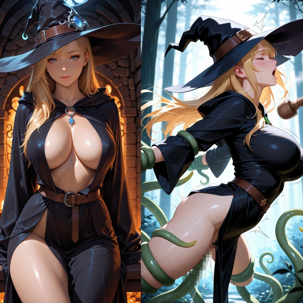 魔女ちゃんの失敗 サンプル画像3