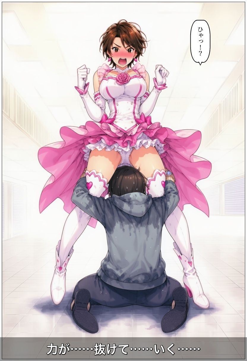 魔法人妻ミラクルカレン 〜後任が見つからないので人妻になっても魔法少女続けてます〜 サンプル画像3