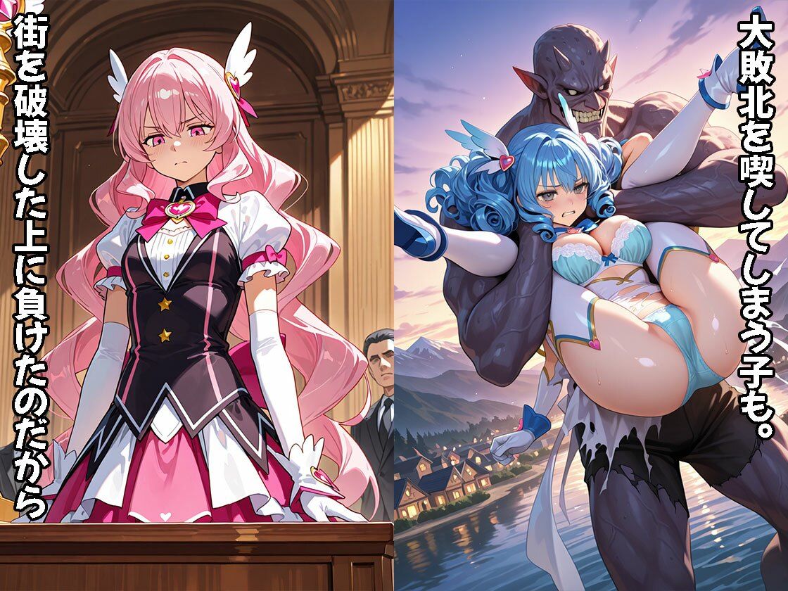 魔法少女は負けたら裁かれる（CG500枚） サンプル画像3