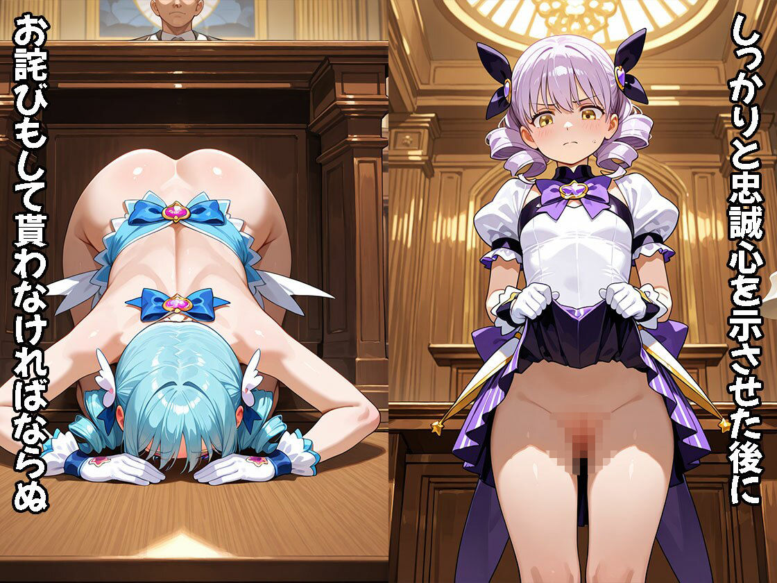 魔法少女は負けたら裁かれる（CG500枚） サンプル画像4